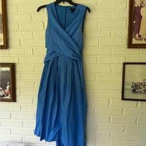 J. Crew Vibrant Blue Fabric